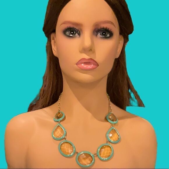 Gorgeous Turquoise Statement Necklace  - Picture 1 of 3